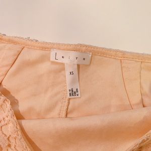Light pink knee length skirt - Leith